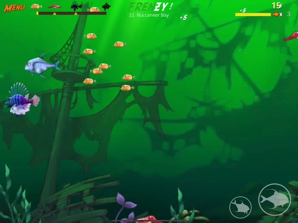 Capturas de tela do Feeding Frenzy 2! iPad 