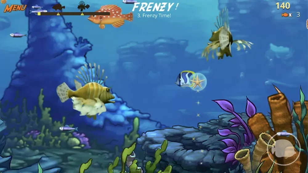 Capturas de tela do Feeding Frenzy 2!