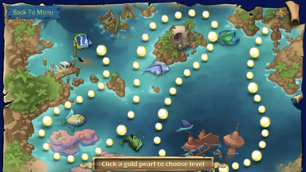 Capturas de tela do Feeding Frenzy 2!