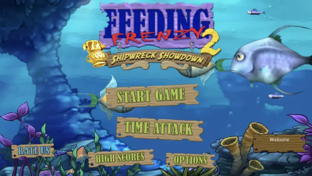 Capturas de tela do Feeding Frenzy 2!