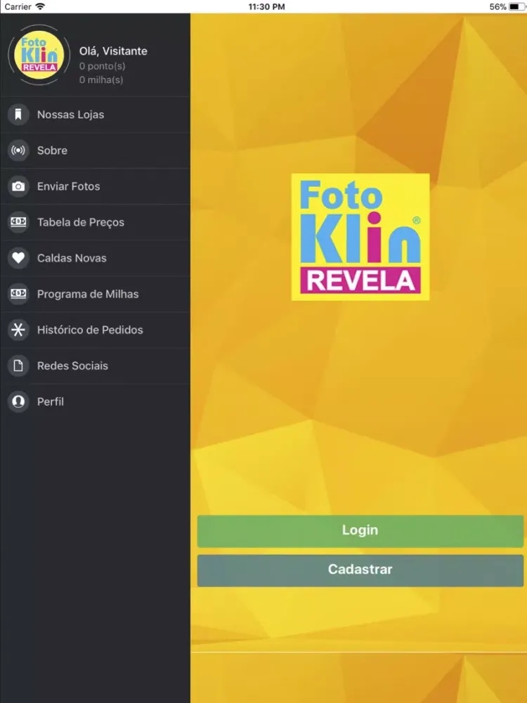 Foto Klin Revela iPad  Screenshots