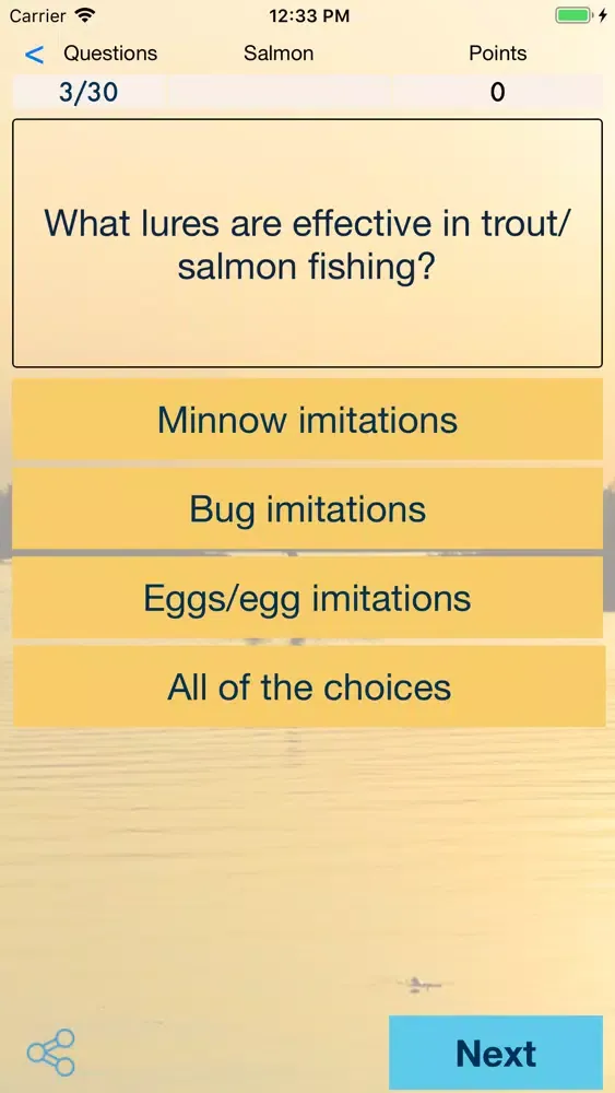 Fishing Quiz For Everyone Screenshots