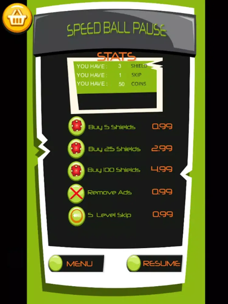 Скриншоты Shoot Speedball iPad 