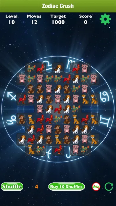 Zodiac Crush - Match 3 Screenshots