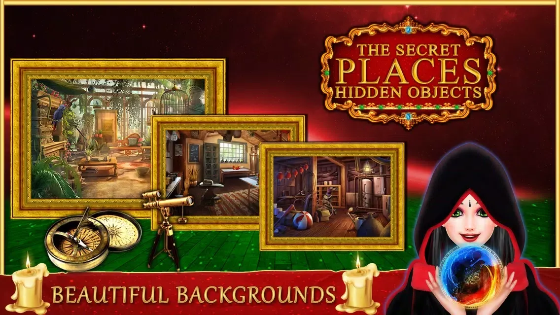 تصاویر Secret Places : Find the Clues