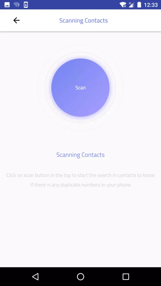 Delete Duplicate Contacts スクリーンショット
