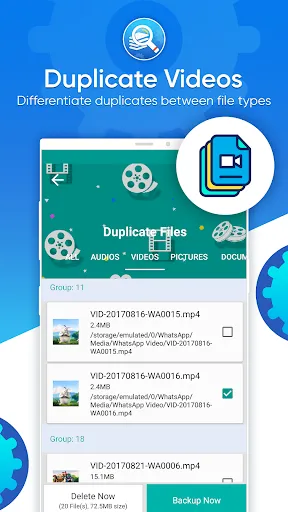 Zrzuty ekranu Duplicate Files Fixer -Remover