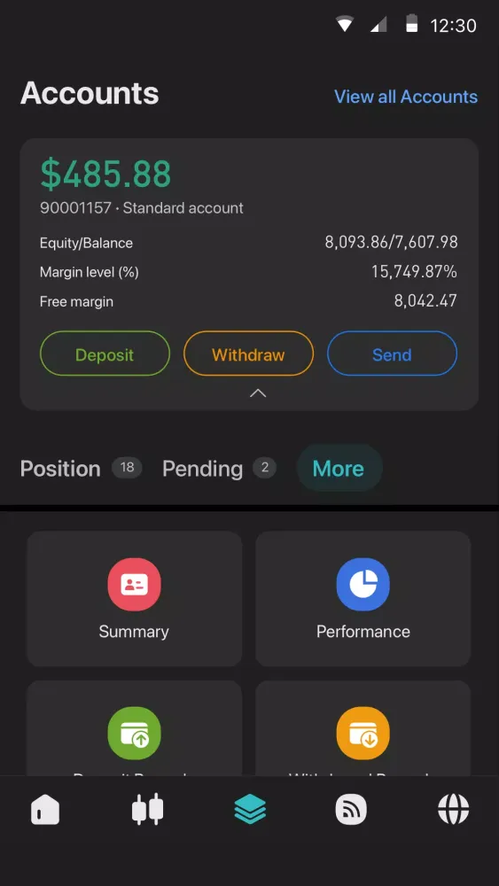 Dupoin Markets سکرین شاٹس