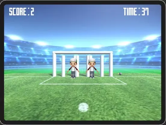 Penalty Soccer of Dream iPad 應用截圖