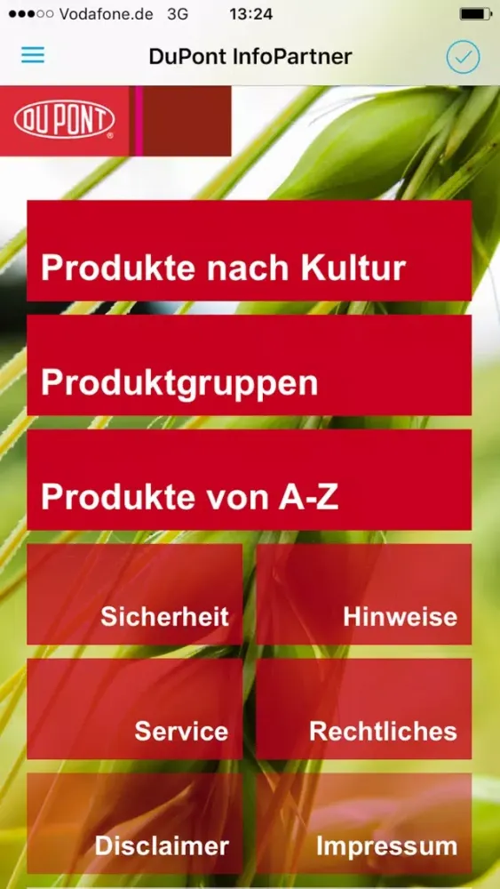 DuPont InfoPartner سکرین شاٹس