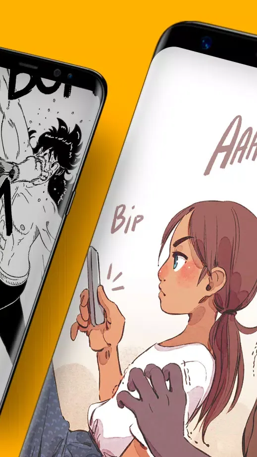 Capturas de tela do Webtoon Factory