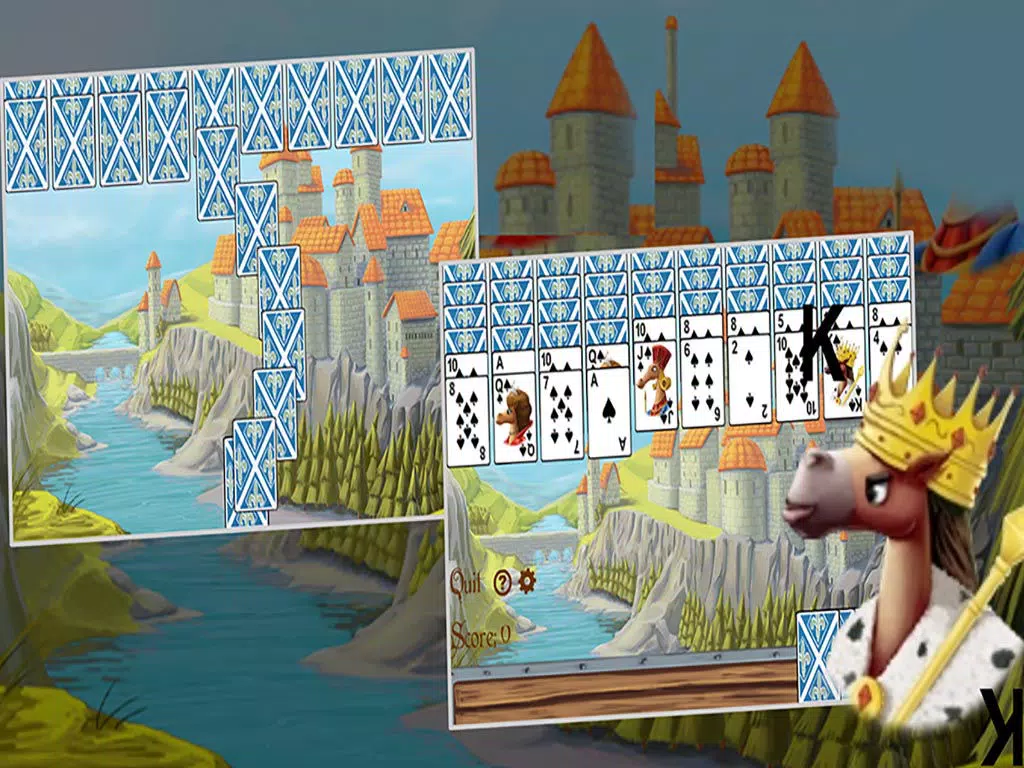 Captures d'écran de Solitaire Kingdom iPad 