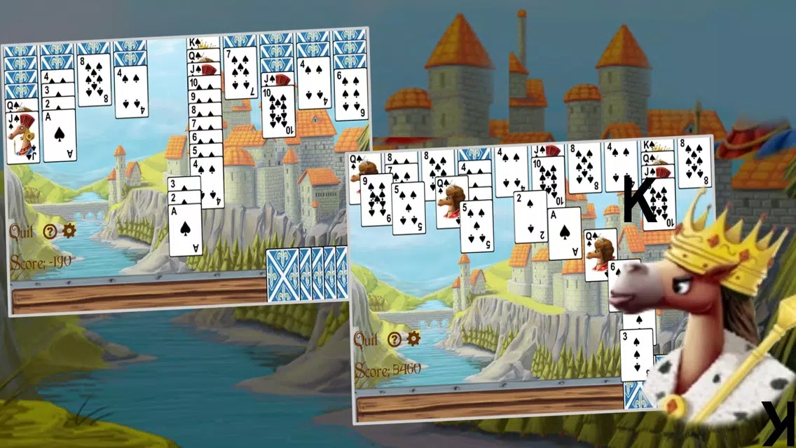 Captures d'écran de Solitaire Kingdom
