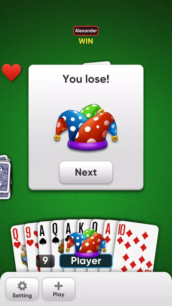 Tangkapan layar Durak