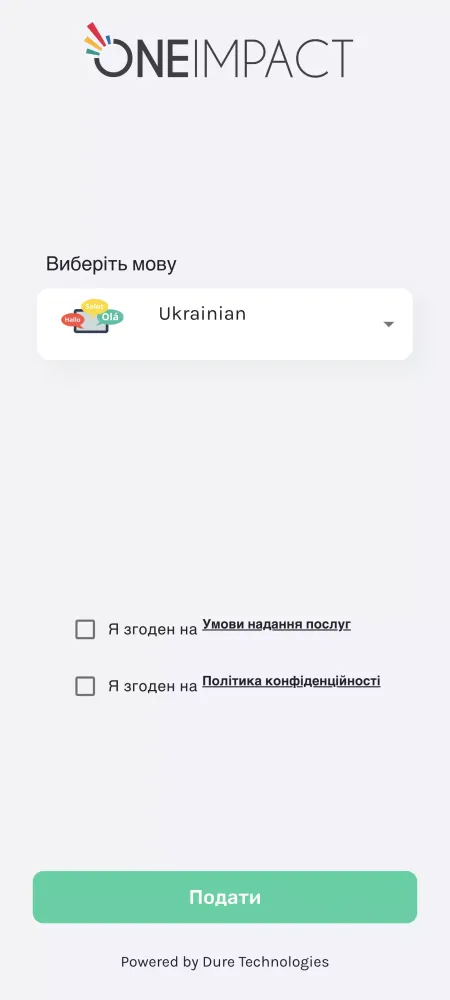 Скриншоты OneImpact Ukraine