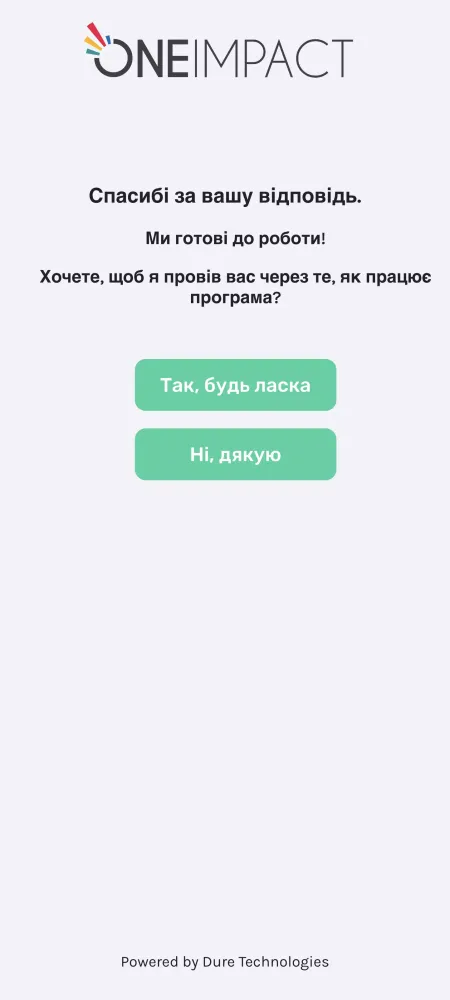 Скриншоты OneImpact Ukraine