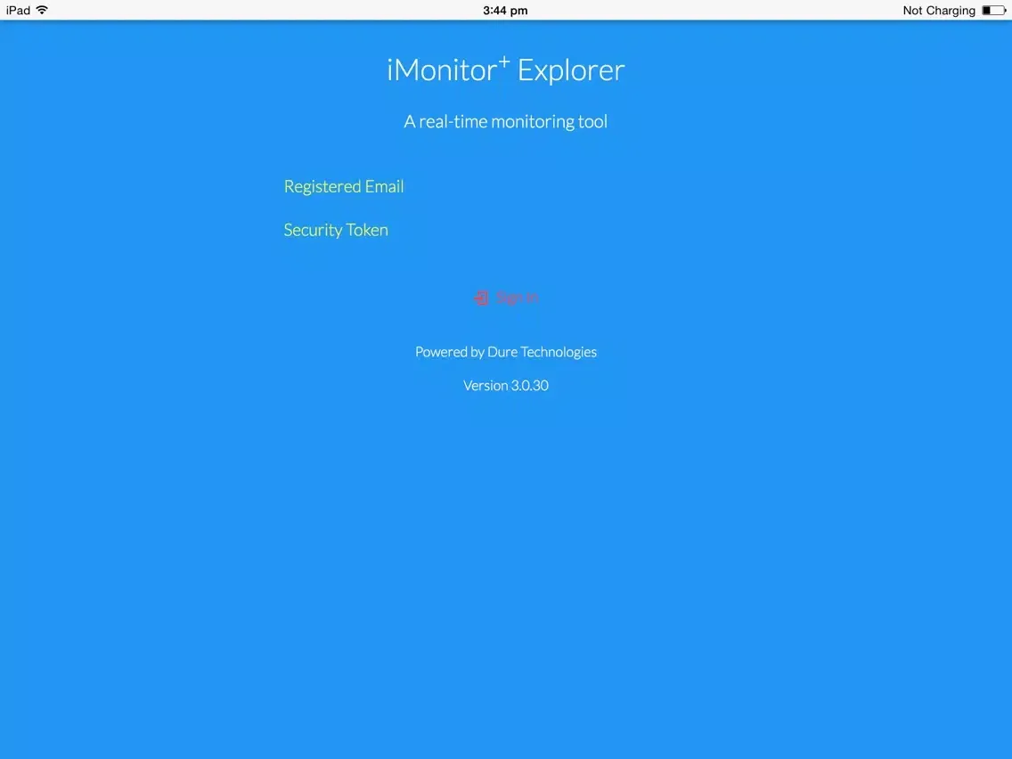 iMonitor+ Explorer iPad Ekran Görüntüleri