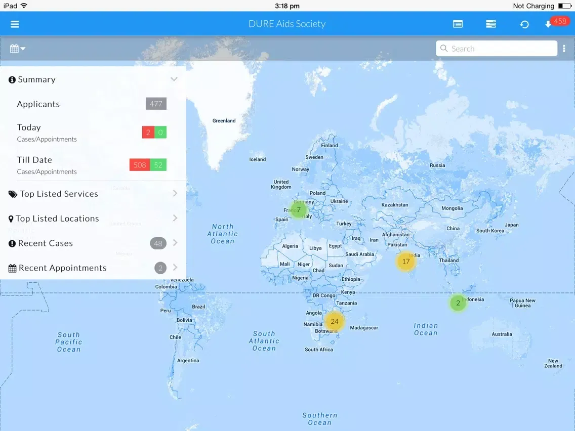 iMonitor+ Explorer iPad Ekran Görüntüleri