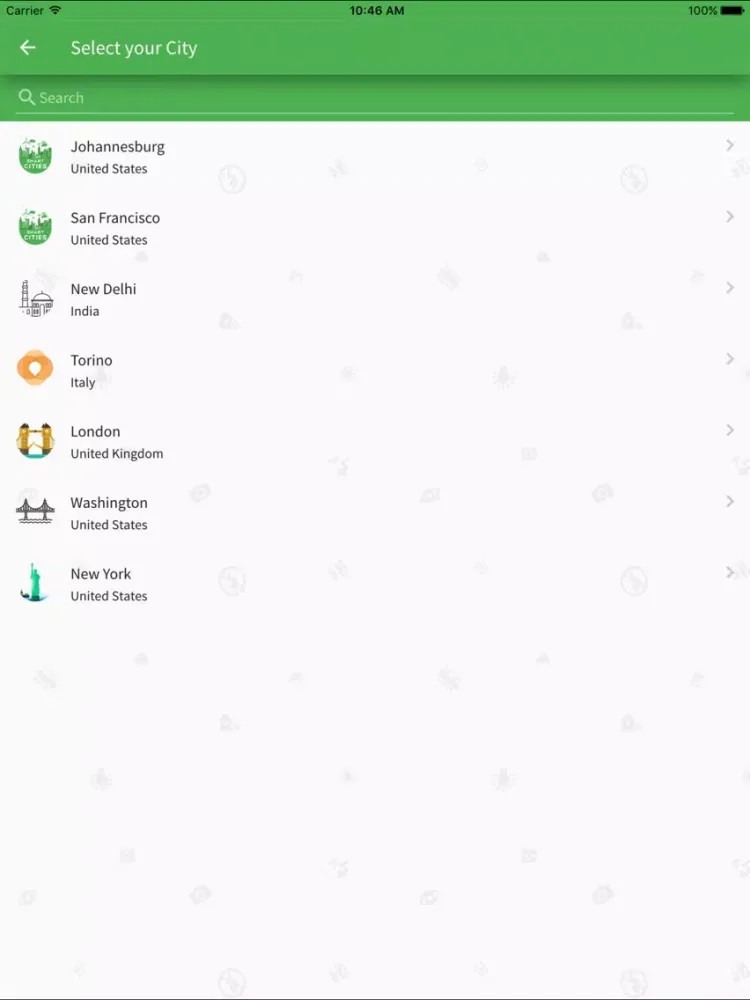 Скриншоты Smart Cities Pro iPad 