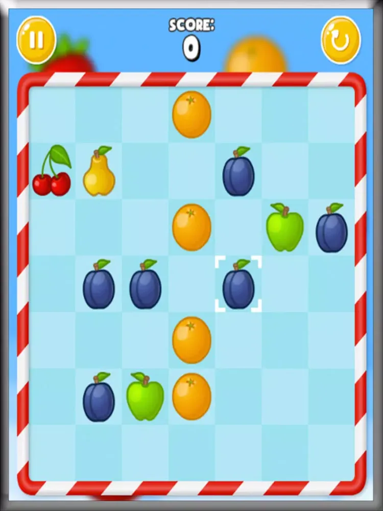 Fun Fruit Matcher - Matching Fruits iPad 应用截图