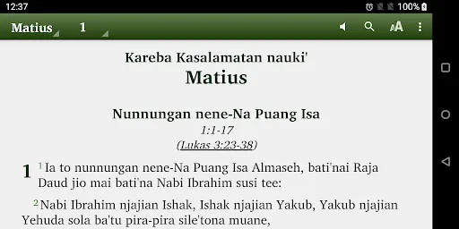 Alkitab Duri Screenshots