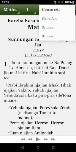 Alkitab Duri Screenshots