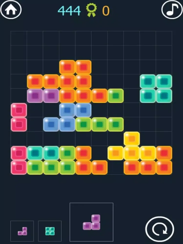 Tangkapan skrin Tezzle - Block puzzle iPad 