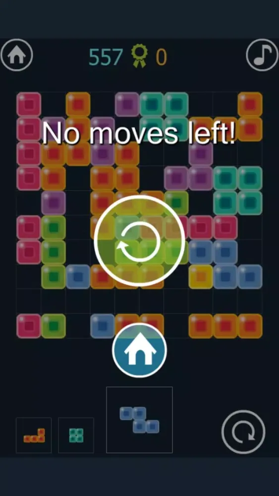 Tangkapan skrin Tezzle - Block puzzle