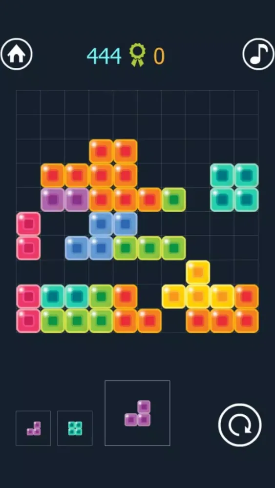 Tangkapan skrin Tezzle - Block puzzle