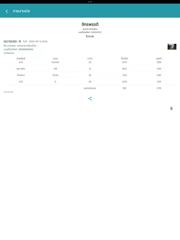 durian bills iPad  স্ক্রিনশট