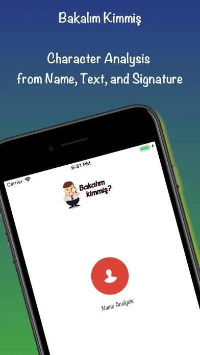 Ảnh chụp màn hình của BakalimKimmis Name Analysis