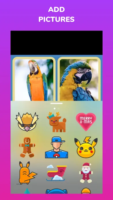 Captures d'écran de Simple Photo Collage Editor