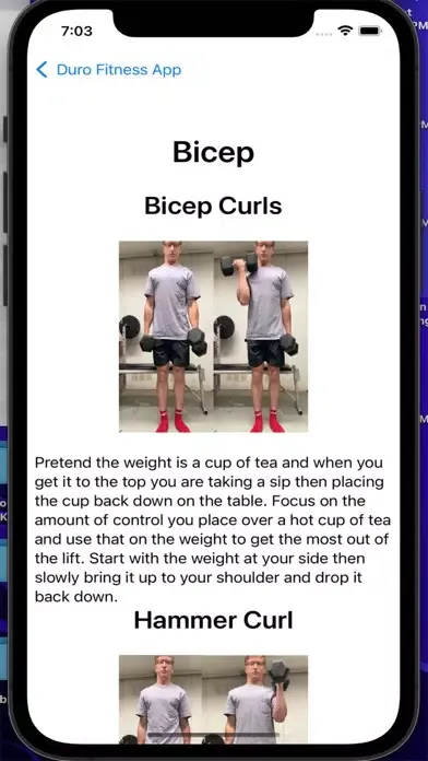 Duro Fitness Screenshots