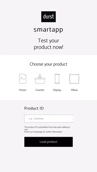DURST SmartAPP Ekran Görüntüleri