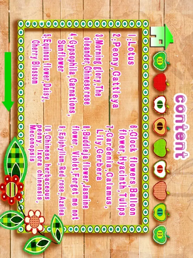 Capturas de tela do BabyGarden儿童花园(Animation books, 动画书) iPad 
