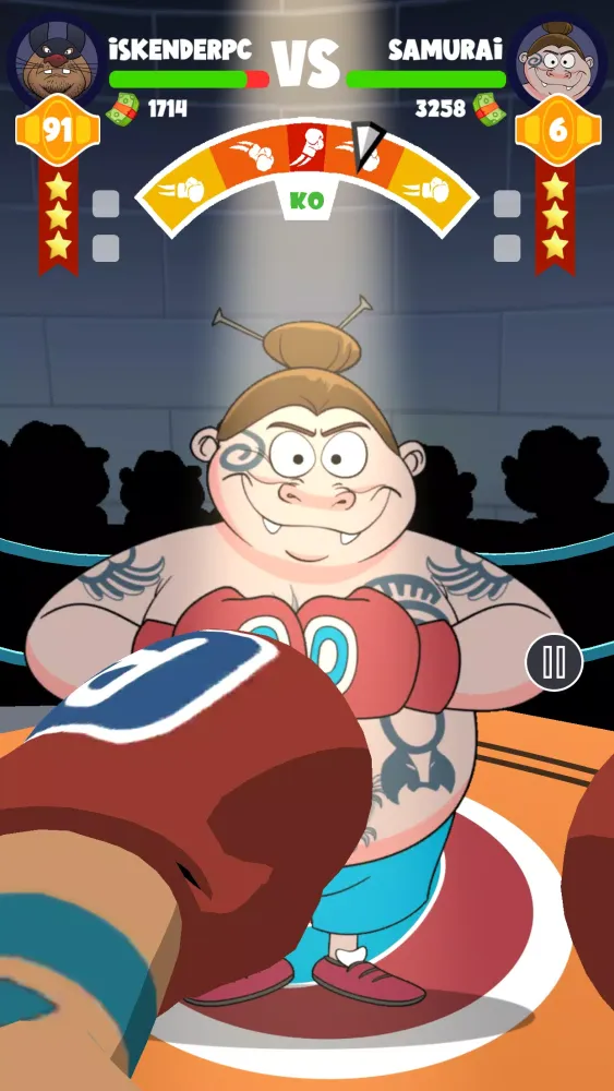Capturas de tela do Puncher