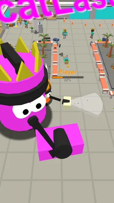 Ảnh chụp màn hình của Dust Buster: Bumper Battle 3D