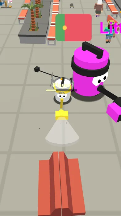 Ảnh chụp màn hình của Dust Buster: Bumper Battle 3D