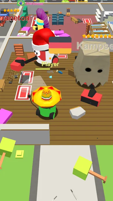 Ảnh chụp màn hình của Dust Buster: Bumper Battle 3D