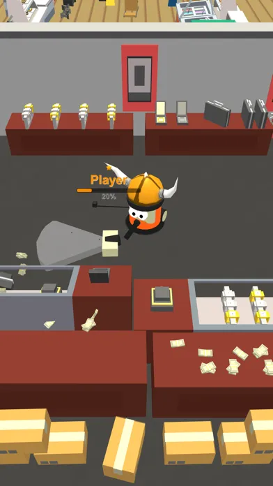 Ảnh chụp màn hình của Dust Buster: Bumper Battle 3D
