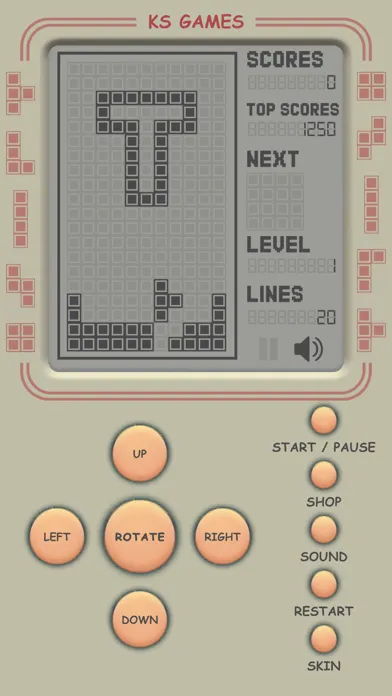 Retro Brick Game Pro Screenshots