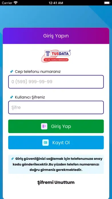 Screenshot di YDUS Tercih Robotu