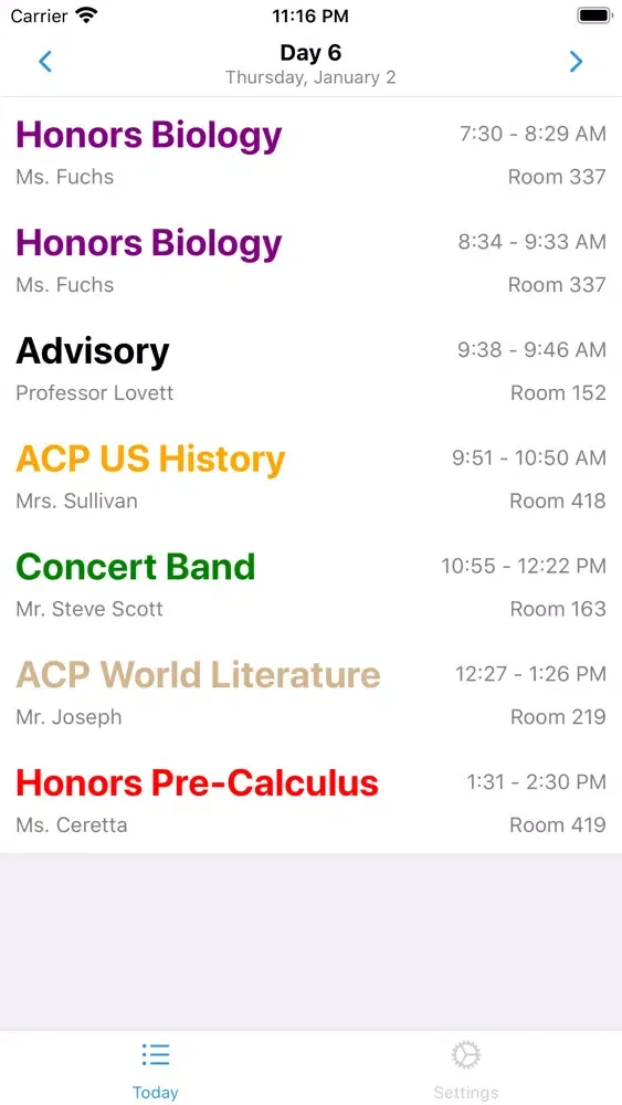 WHS Helper App 스크린샷