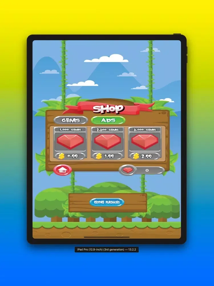 Captures d'écran de Flappy Floyd iPad 