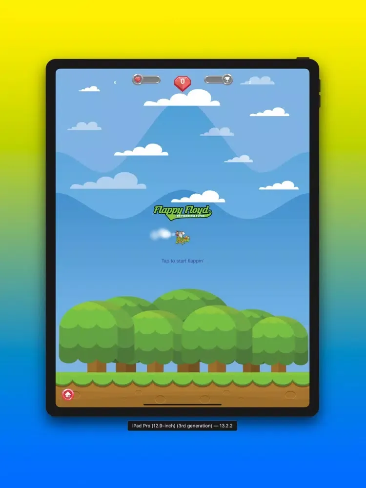 Captures d'écran de Flappy Floyd iPad 