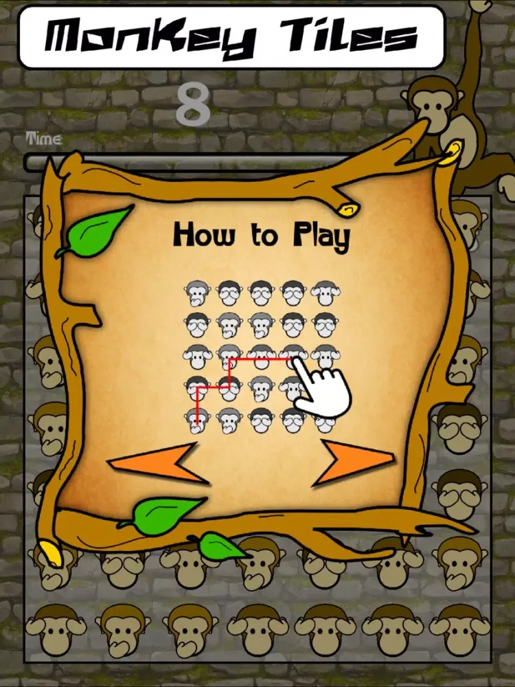 تصاویر Monkey Tiles iPad 