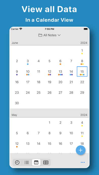 Screenshot di Keep Track - Daily Notebook