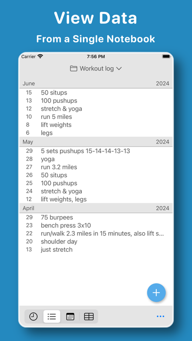 Screenshot di Keep Track - Daily Notebook