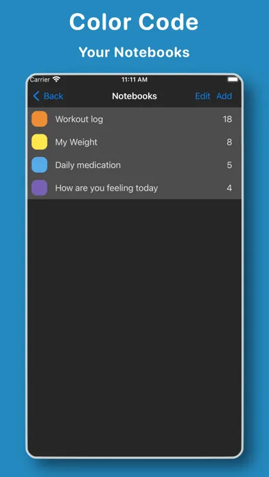 Keep Track - Daily Notebook 스크린샷