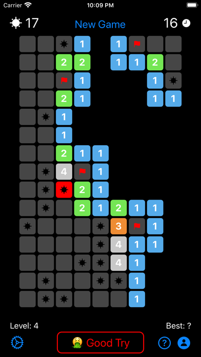 Tangkapan skrin Mine Field - MineSweeper